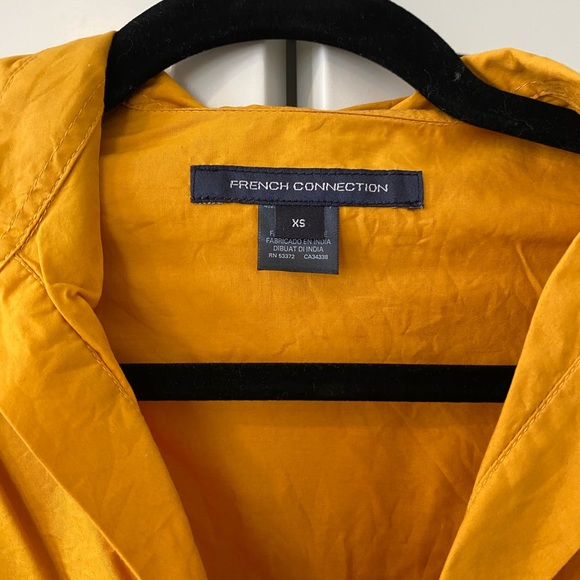 French Connection Cele Rhodes Poplin Short Sleeve Shirt - Picture 3 of 4